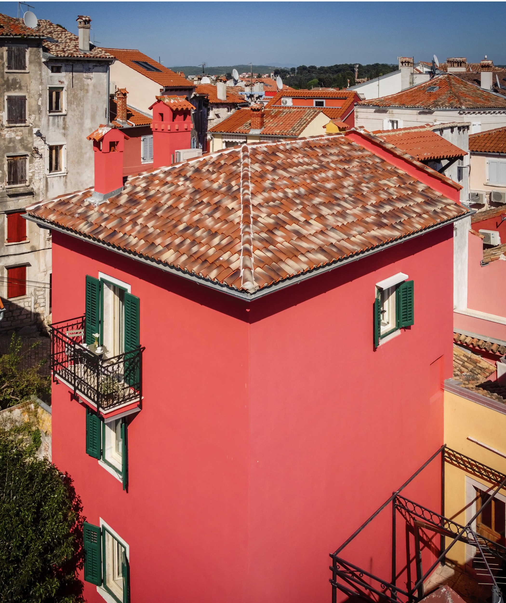 rovinj apartments residence balcony